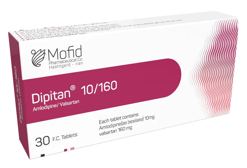 تصویر DIPITAN 10/160MG Tablet